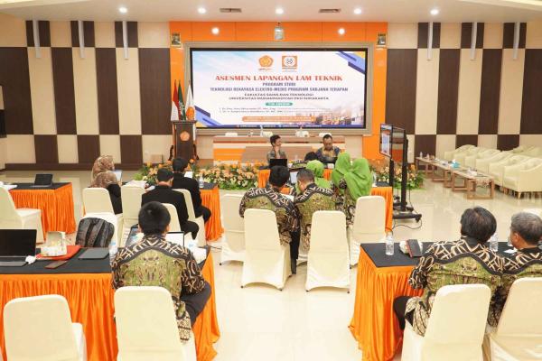 Asesmen Lapangan LAM Teknik di Prodi Teknologi Rekayasa Elektromedis UMPKU Surakarta Berjalan Lancar